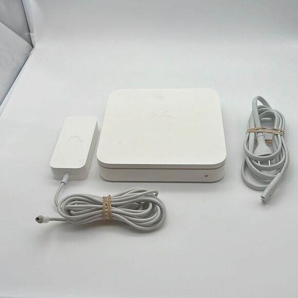 Apple A1408 AirPort Extreme Base Station 5th Gen Wireless Router Working and Tes - Picture 1 of 2